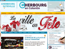 Tablet Screenshot of cherbourg.e-magineurs.fr